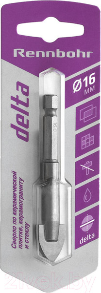 Изображение товара Сверло Rennbohr Delta 16мм / 676016