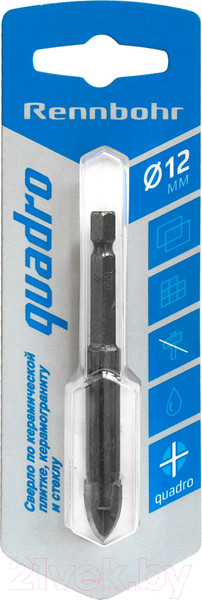 Изображение товара Сверло Rennbohr Quadro 12мм / 676112