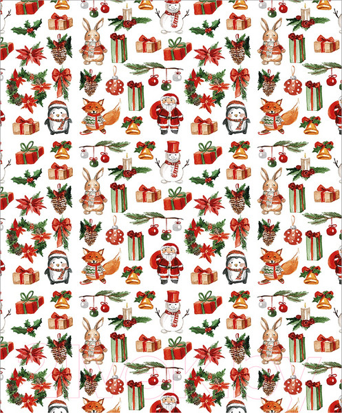 Изображение товара Скатерть JoyArty Элементы Рождества / tc_37122 (180x145)