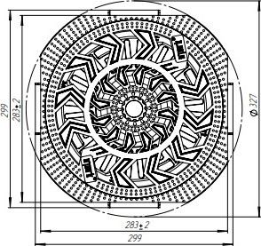 Изображение товара Дождеприемник Стандартпарк Spark ДС-25-ПП / 083720-1