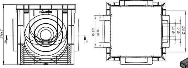 Изображение товара Дождеприемник Стандартпарк PolyMax Basic ДП-30.30 / 8370-М