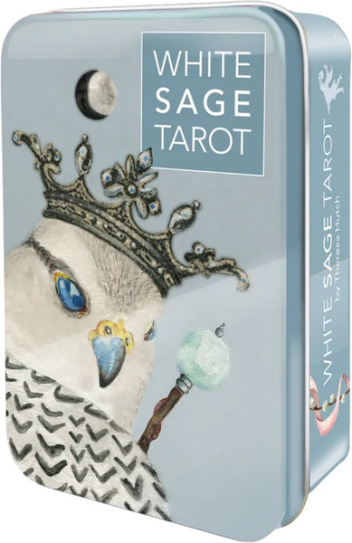 Изображение товара Гадальные карты U.S. Games Systems White Sage Tarot in a tin / WST80