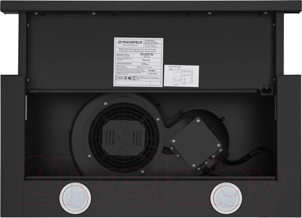 Изображение товара Вытяжка телескопическая Maunfeld VS Light 60 (черный)