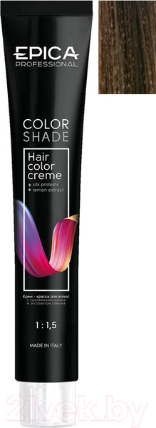 Изображение товара Крем-краска для волос Epica Professional Colorshade 5.7 (100мл, светлый шатен шоколадный)