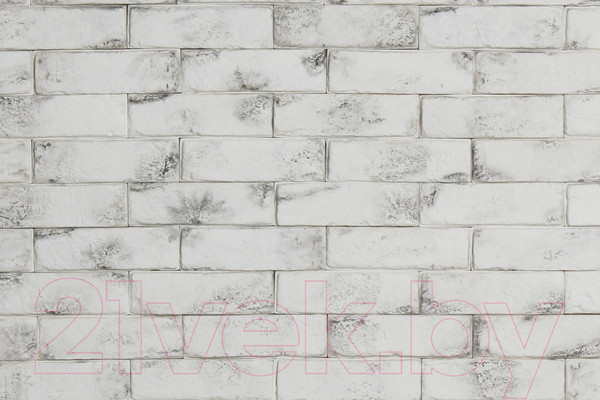 Изображение товара Декоративный камень гипсовый РуБелЭко Ереван 2 Е2тон Виброформованный (белый с тонировкой)