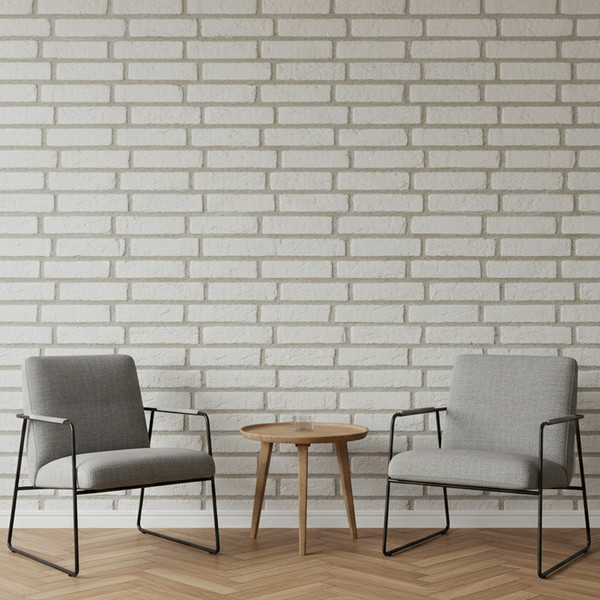 Изображение товара Декоративный камень гипсовый РуБелЭко Пекин 1 П1бел Виброформованный (белый)