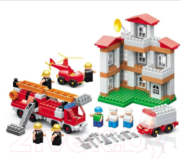 Изображение товара Конструктор Bauer Fireman Тушение пожара / 743