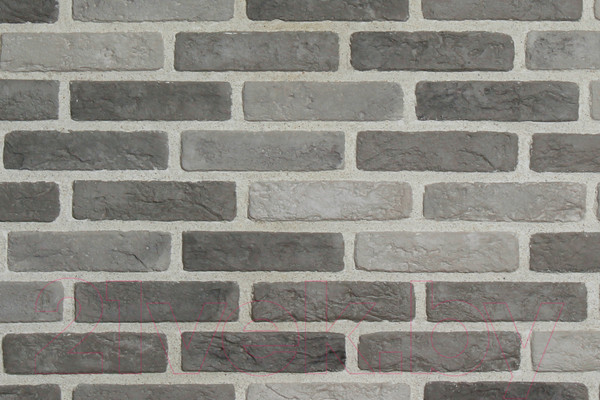 Изображение товара Декоративный камень гипсовый РуБелЭко Пекин 3 П3сер Виброформованный (серый)