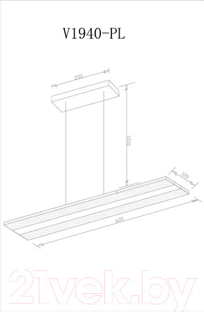 Изображение товара Люстра Moderli Holo / V1940-PL