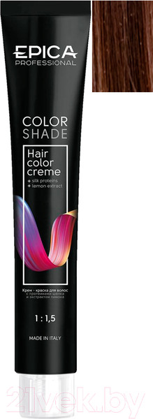 Изображение товара Крем-краска для волос Epica Professional Colorshade 6.31 (100мл, темно-русый карамельный)
