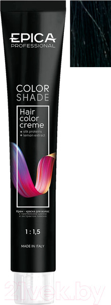 Изображение товара Крем-краска для волос Epica Professional Colorshade 7.11 (100мл, русый пепельный интенсивный)