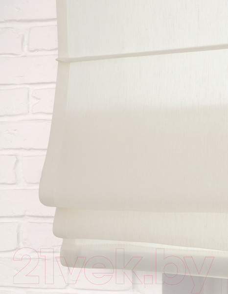 Изображение товара Римская штора Delfa Мини Siena Fantasy СШД-01М-169/005 (48x160, молочный)