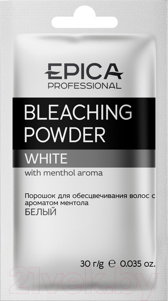 Изображение товара Порошок для осветления волос Epica Professional Bleaching Powder Белый саше (30г)