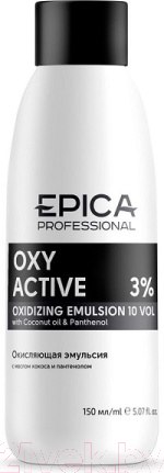 Изображение товара Эмульсия для окисления краски Epica Professional Oxy Active 3% 10 vol (150мл)