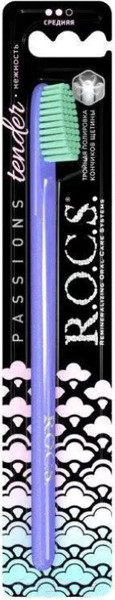 Изображение товара Зубная щетка R.O.C.S. Passions средняя