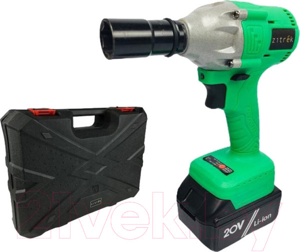 Изображение товара Аккумуляторный гайковерт Zitrek Crusher 20-Li / 063-4079