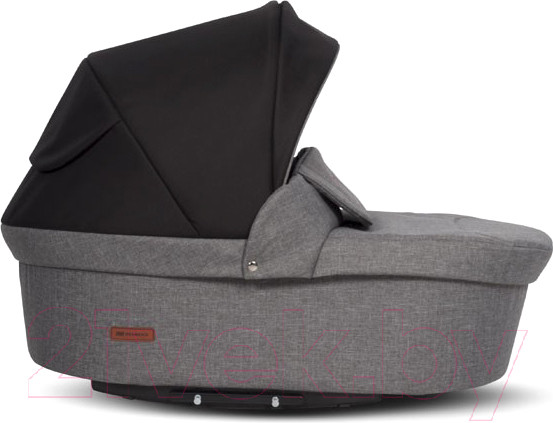 Изображение товара Детская универсальная коляска Riko Basic Bella Lux 3 в 1 (01/темно-серый)