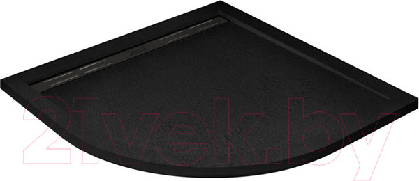 Изображение товара Экран для душевого поддона Cezares TRAY-AS-R-90-100-SCR-NERO