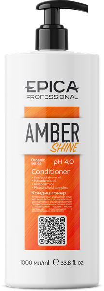 Изображение товара Кондиционер для волос Epica Professional Amber Shine Organic (1л)