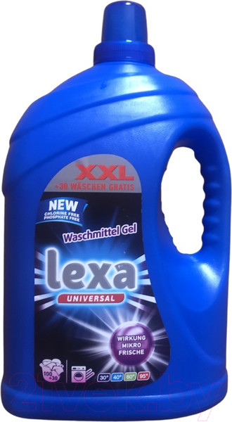 Изображение товара Гель для стирки Lexa Универсальный (4.55л)