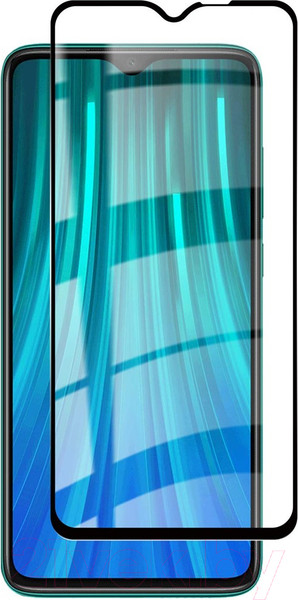 Изображение товара Защитное стекло для телефона Case Full Glue для Vivo Y19 (черный глянец)