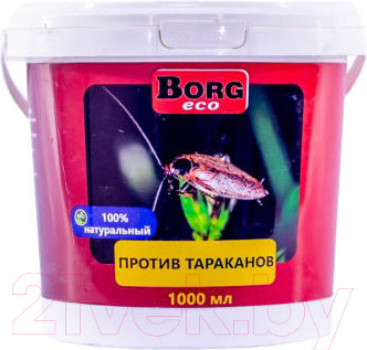 Изображение товара Порошок от насекомых Borg Eco против тараканов (1л)