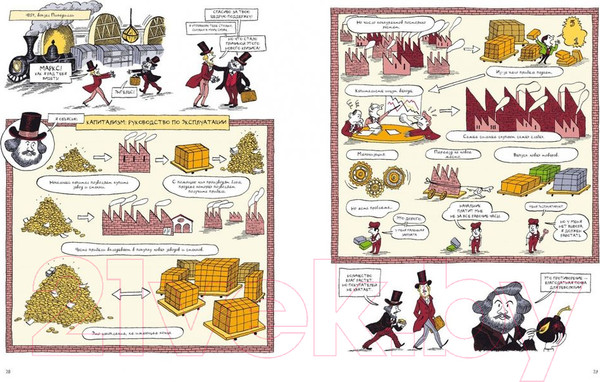 Изображение товара Книга МИФ Маркс. Графическая биография (Майер К., Симон А.)