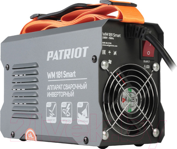 Изображение товара Инвертор сварочный PATRIOT WM 181 Smart MMA