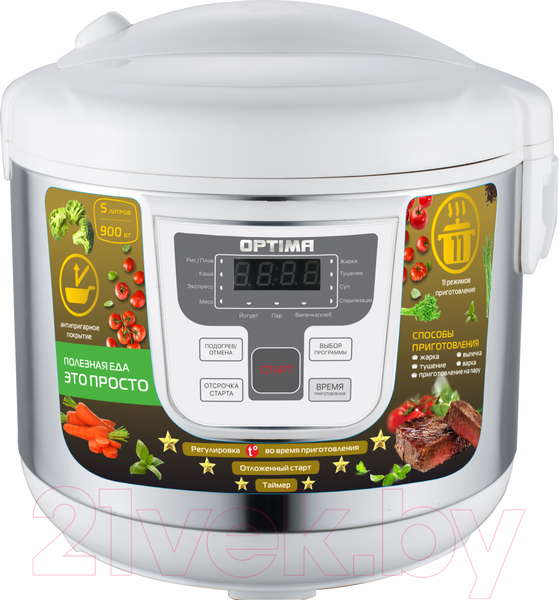 Изображение товара Мультиварка ОПТИМА MC-5101 / 2001159
