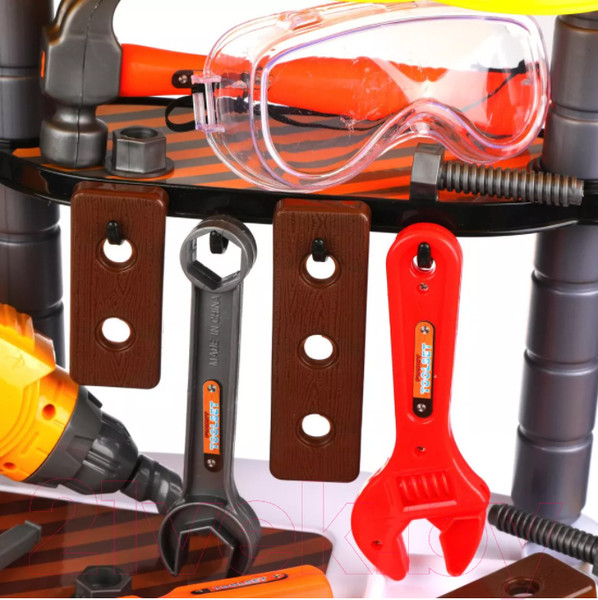 Изображение товара Верстак-стол игрушечный Наша игрушка Юный механик / 36778-115