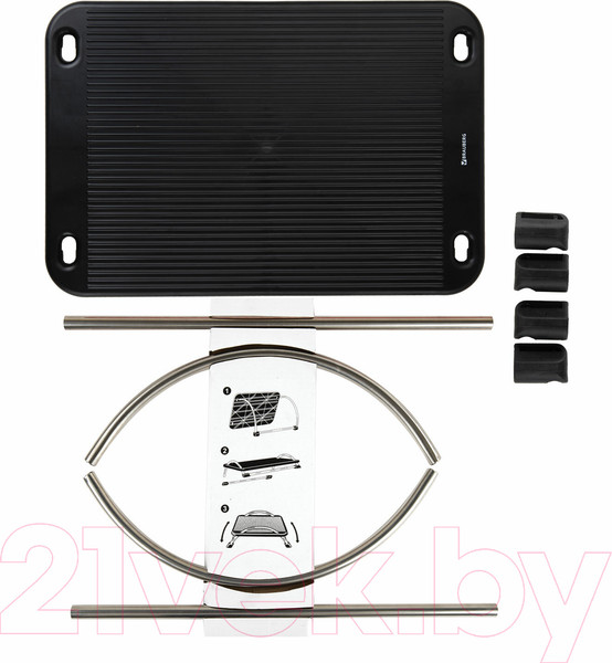 Изображение товара Подставка для ног Brauberg 43.5x33 / 531488 (черный)