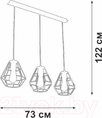 Изображение товара Люстра Vitaluce V4389-1/3S