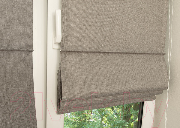 Изображение товара Римская штора Delfa Мини Plain Dim Out СШД-01М-171/006 (68x160, серый)