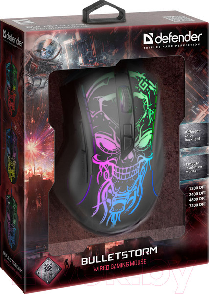 Изображение товара Мышь Defender Bulletstorm GM-928 / 52928