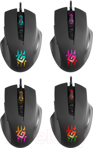 Изображение товара Мышь Defender Wolverine GM-700L RGB / 52700