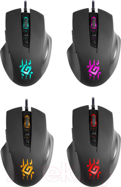 Изображение товара Мышь Defender Wolverine GM-700L RGB / 52700