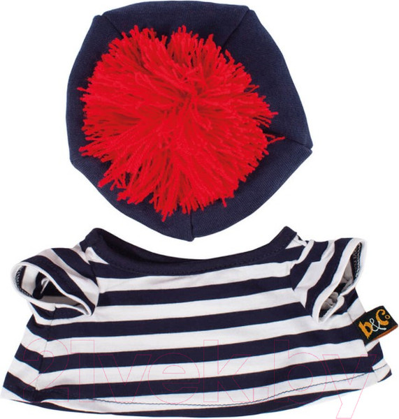 Изображение товара Мягкая игрушка Budi Basa Басик в тельняшке и берете / Ks22-010