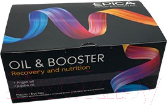 Изображение товара Набор косметики для волос Epica Professional Recovery And Nutrition Масло 5x10мл+Бустер 5x10мл