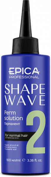 Изображение товара Средство для химической завивки Epica Professional 2 Shape wave перманент (100мл)