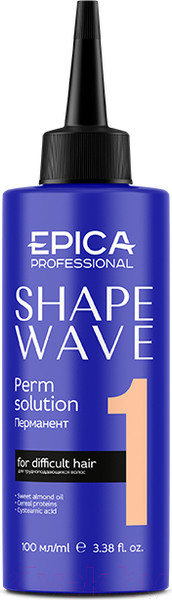 Изображение товара Средство для химической завивки Epica Professional 1 Shape wave перманент (100мл)