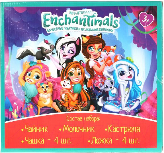 Изображение товара Набор игрушечной посуды Играем вместе Энчантималс / ZY1010890-R