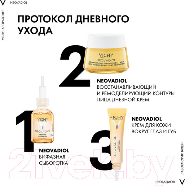 Изображение товара Крем для лица Vichy Neovadiol Post-Menopause Восстанавливающий и ремоделирующий (50мл)