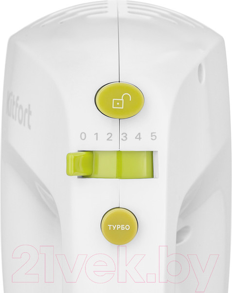 Изображение товара Миксер ручной Kitfort KT-3071-2 (белый/салатовый)