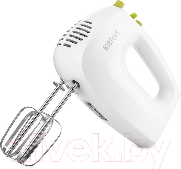 Изображение товара Миксер ручной Kitfort KT-3071-2 (белый/салатовый)
