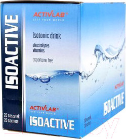 Изображение товара Изотоник Activlab Isoactive (20x31.5г, горький апельсин)