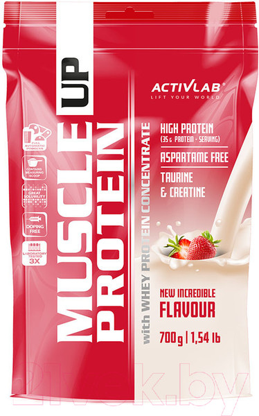 Изображение товара Протеин Activlab Muscle UP (700г, клубника)