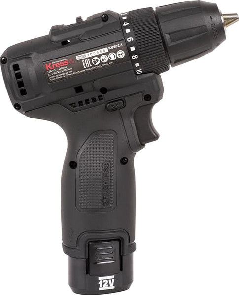 Изображение товара Аккумуляторная дрель-шуруповерт Kress KU202.1