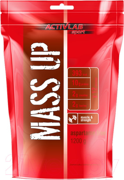 Изображение товара Гейнер Activlab Mass UP (1.2кг, ваниль)