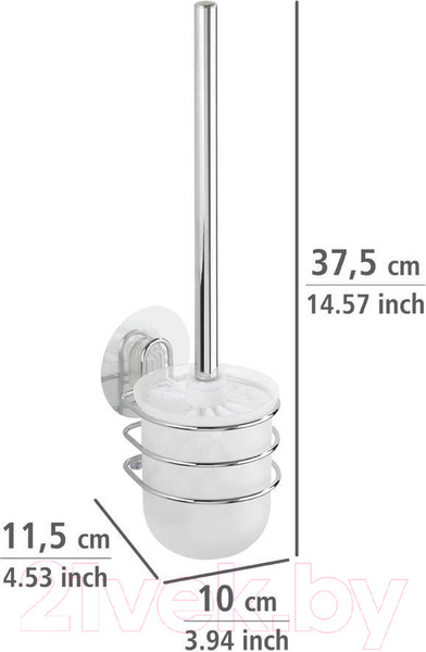 Изображение товара Ершик для унитаза Wenko Static-Loc 21569100