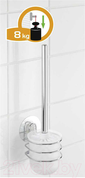 Изображение товара Ершик для унитаза Wenko Static-Loc 21569100